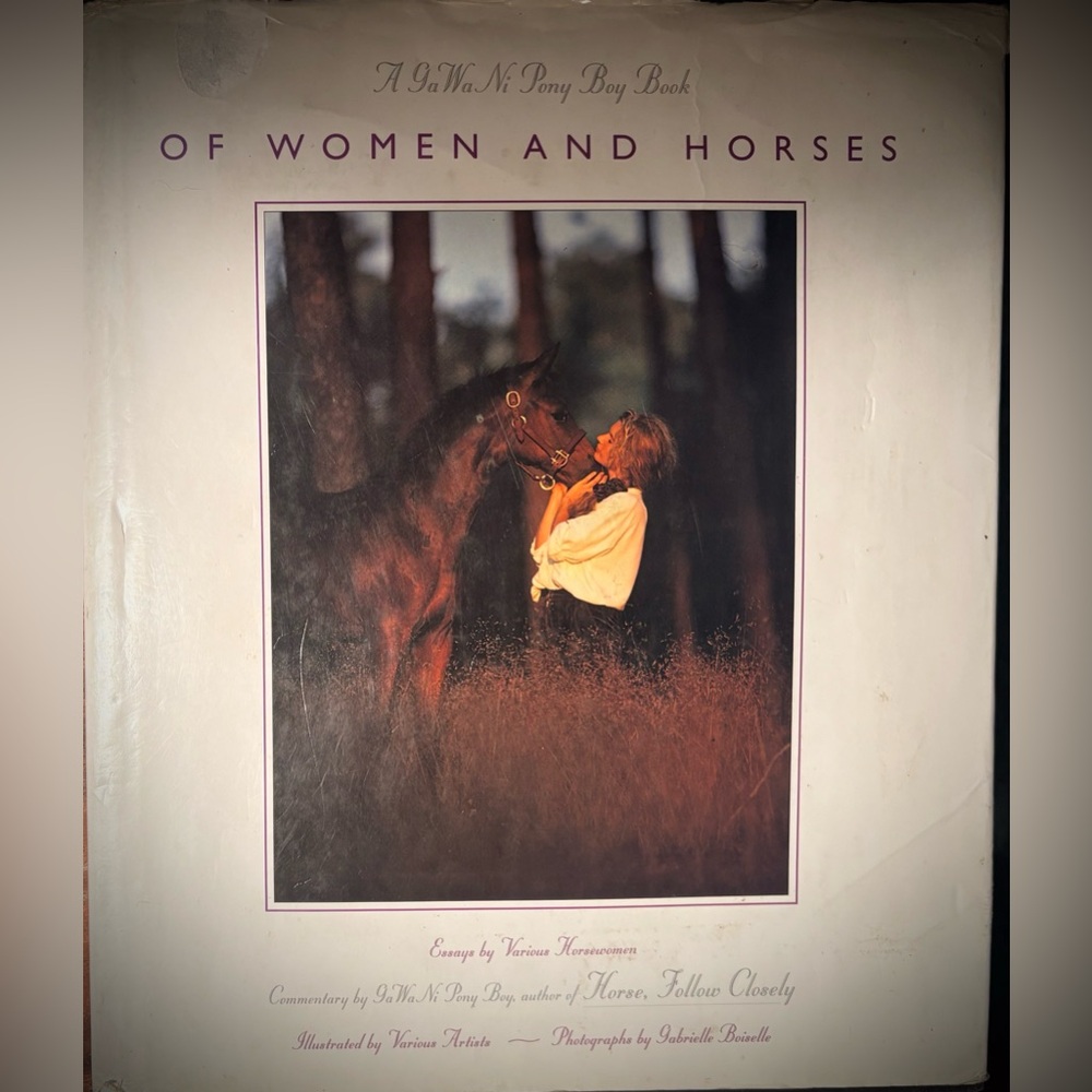 Of Women and Horses Book First Edition